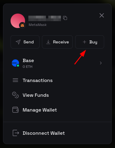 Buy within wallet